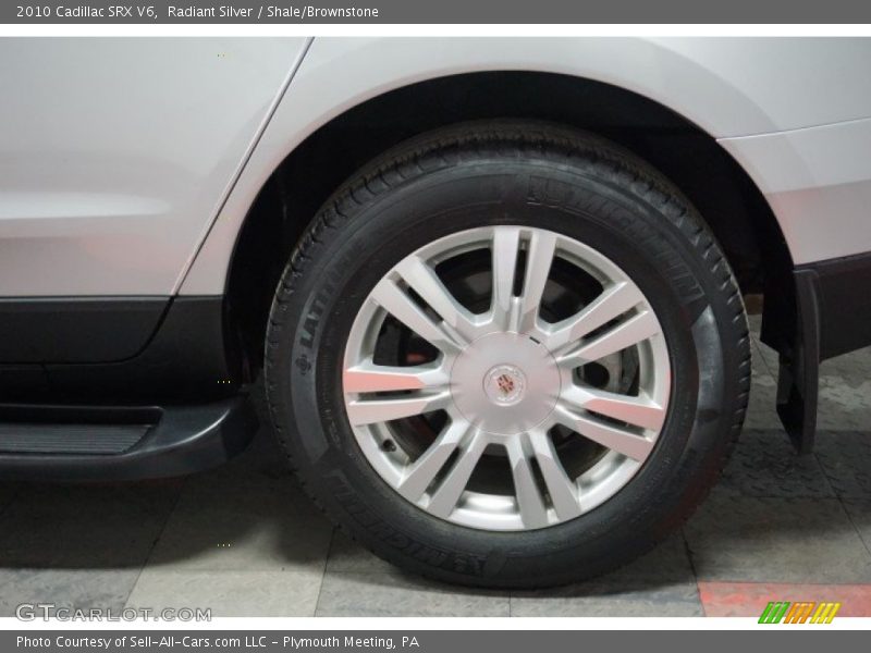 Radiant Silver / Shale/Brownstone 2010 Cadillac SRX V6