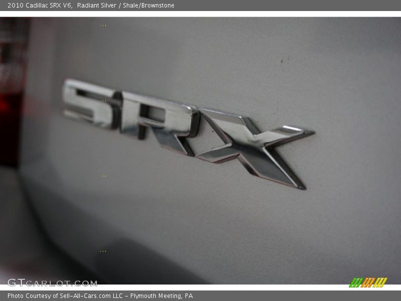Radiant Silver / Shale/Brownstone 2010 Cadillac SRX V6
