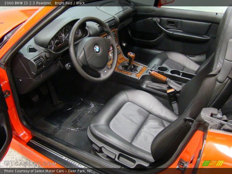 Bright Red / Black 2000 BMW Z3 2.3 Roadster