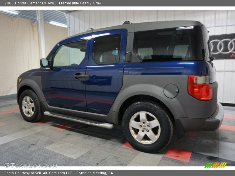 Eternal Blue Pearl / Gray 2003 Honda Element EX AWD