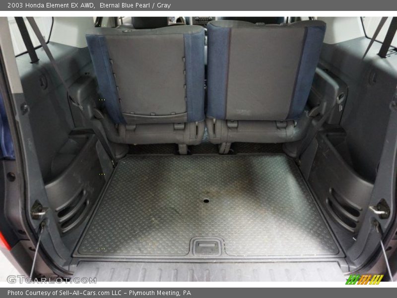 Eternal Blue Pearl / Gray 2003 Honda Element EX AWD