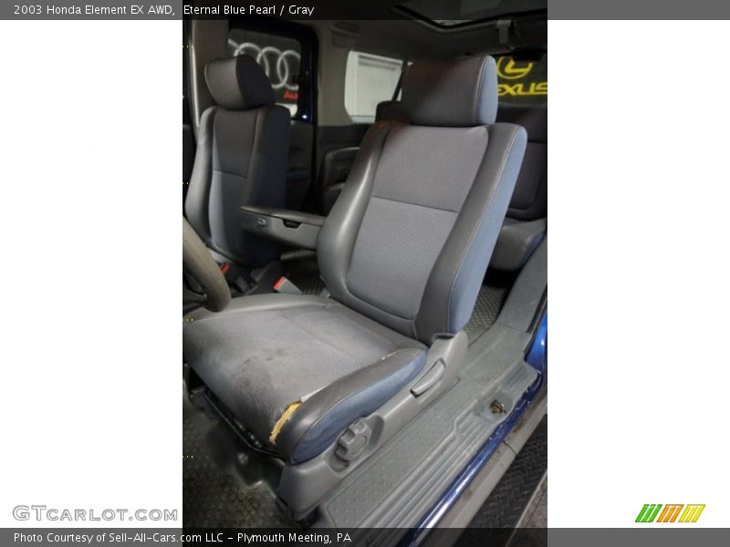 Eternal Blue Pearl / Gray 2003 Honda Element EX AWD