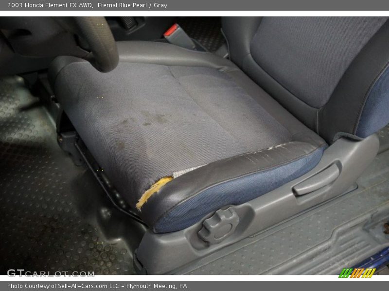 Eternal Blue Pearl / Gray 2003 Honda Element EX AWD