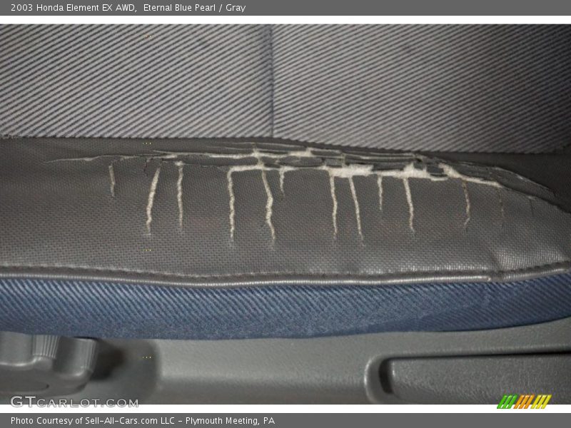 Eternal Blue Pearl / Gray 2003 Honda Element EX AWD