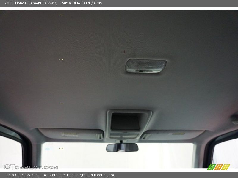 Eternal Blue Pearl / Gray 2003 Honda Element EX AWD