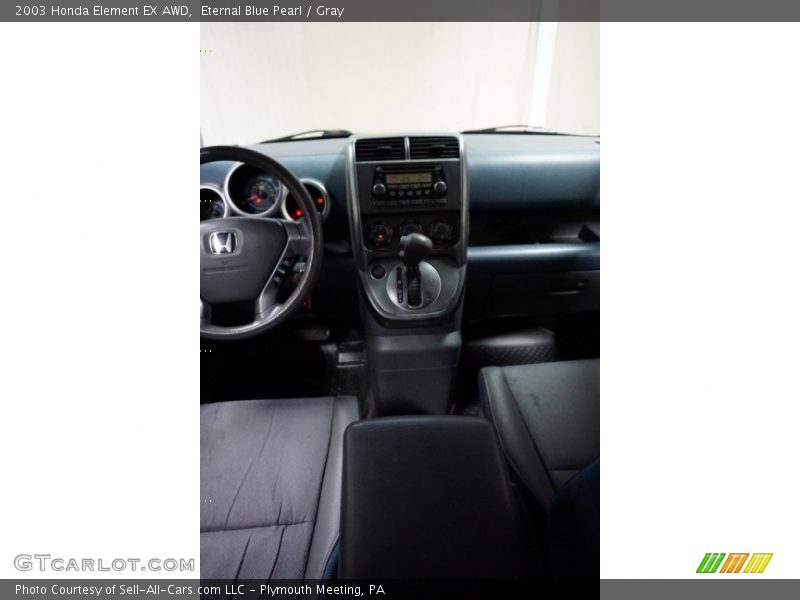 Eternal Blue Pearl / Gray 2003 Honda Element EX AWD