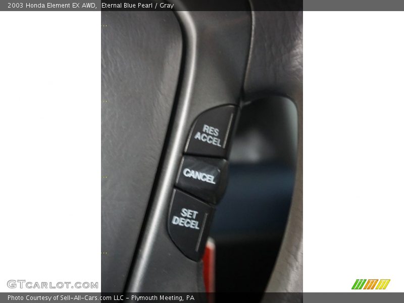 Eternal Blue Pearl / Gray 2003 Honda Element EX AWD