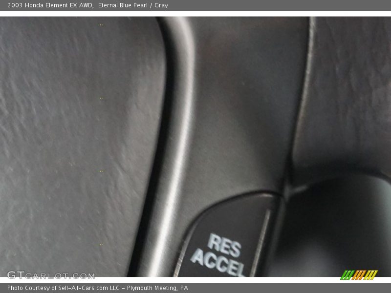 Eternal Blue Pearl / Gray 2003 Honda Element EX AWD