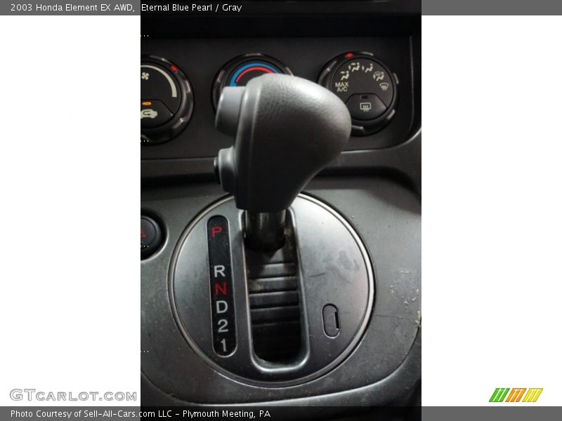Eternal Blue Pearl / Gray 2003 Honda Element EX AWD