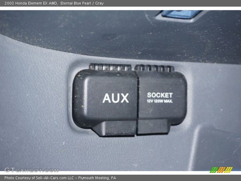 Eternal Blue Pearl / Gray 2003 Honda Element EX AWD