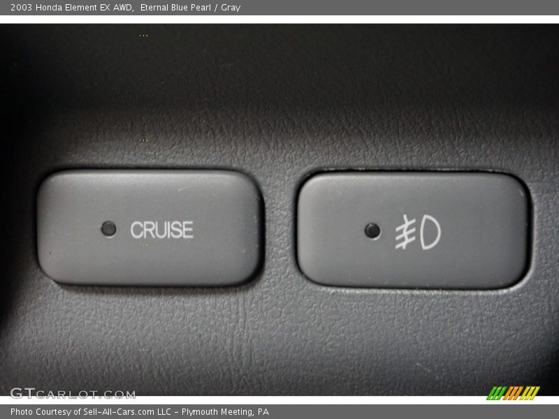 Eternal Blue Pearl / Gray 2003 Honda Element EX AWD