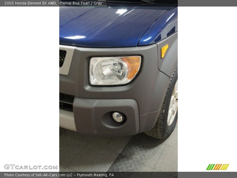 Eternal Blue Pearl / Gray 2003 Honda Element EX AWD