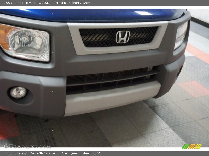 Eternal Blue Pearl / Gray 2003 Honda Element EX AWD