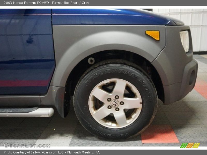 Eternal Blue Pearl / Gray 2003 Honda Element EX AWD