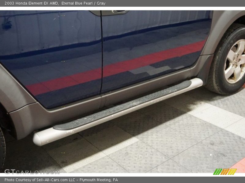 Eternal Blue Pearl / Gray 2003 Honda Element EX AWD
