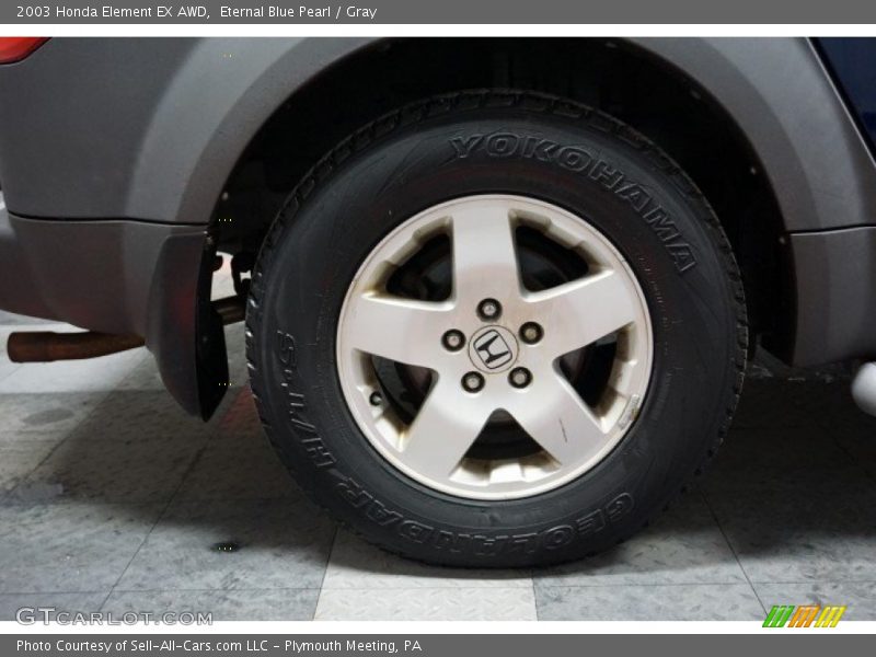 Eternal Blue Pearl / Gray 2003 Honda Element EX AWD