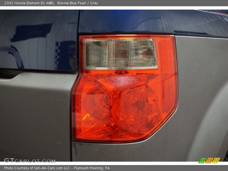 Eternal Blue Pearl / Gray 2003 Honda Element EX AWD