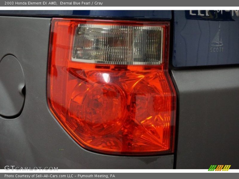 Eternal Blue Pearl / Gray 2003 Honda Element EX AWD