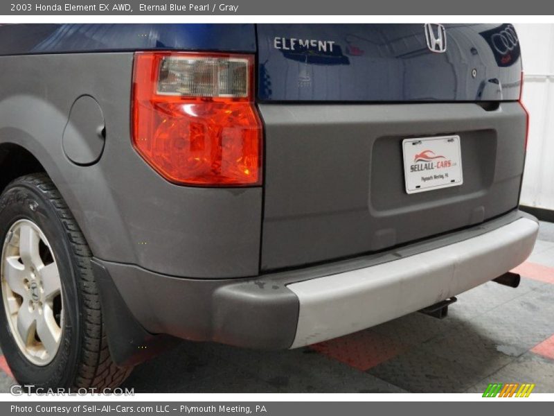 Eternal Blue Pearl / Gray 2003 Honda Element EX AWD