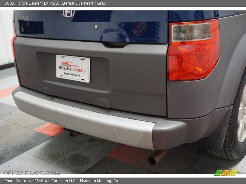 Eternal Blue Pearl / Gray 2003 Honda Element EX AWD