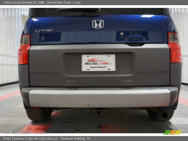 Eternal Blue Pearl / Gray 2003 Honda Element EX AWD
