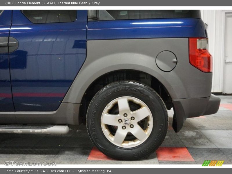 Eternal Blue Pearl / Gray 2003 Honda Element EX AWD