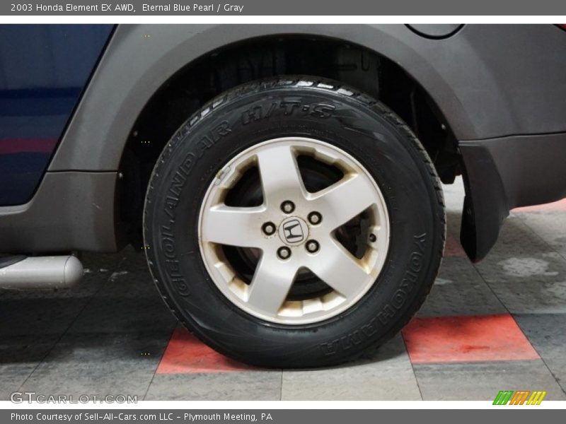 Eternal Blue Pearl / Gray 2003 Honda Element EX AWD