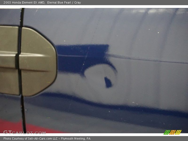 Eternal Blue Pearl / Gray 2003 Honda Element EX AWD