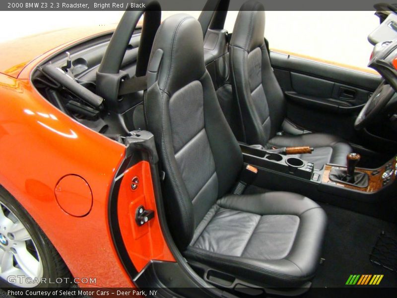 Bright Red / Black 2000 BMW Z3 2.3 Roadster