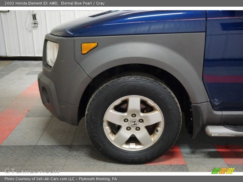 Eternal Blue Pearl / Gray 2003 Honda Element EX AWD