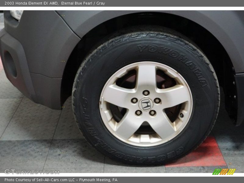 Eternal Blue Pearl / Gray 2003 Honda Element EX AWD