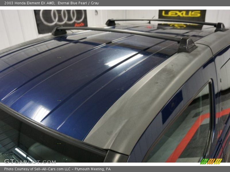 Eternal Blue Pearl / Gray 2003 Honda Element EX AWD