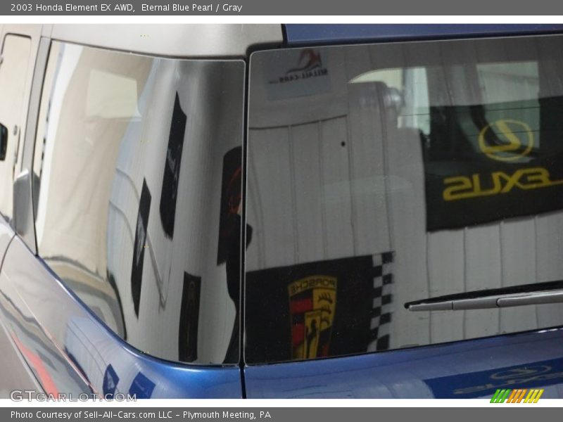 Eternal Blue Pearl / Gray 2003 Honda Element EX AWD