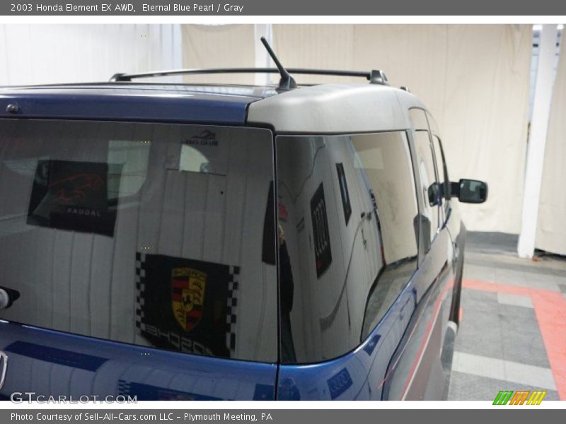 Eternal Blue Pearl / Gray 2003 Honda Element EX AWD