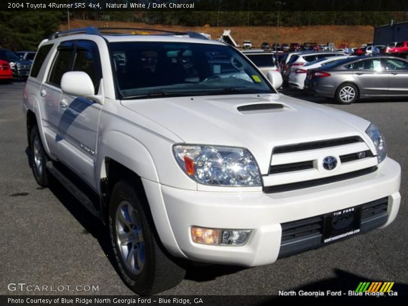Natural White / Dark Charcoal 2004 Toyota 4Runner SR5 4x4