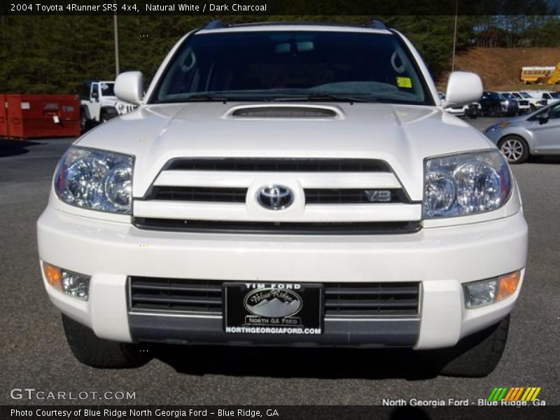 Natural White / Dark Charcoal 2004 Toyota 4Runner SR5 4x4