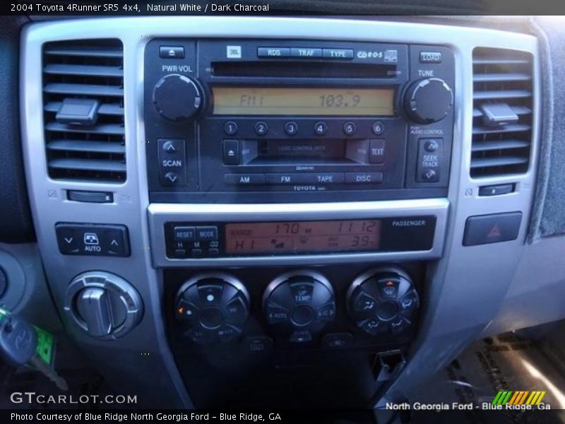 Natural White / Dark Charcoal 2004 Toyota 4Runner SR5 4x4