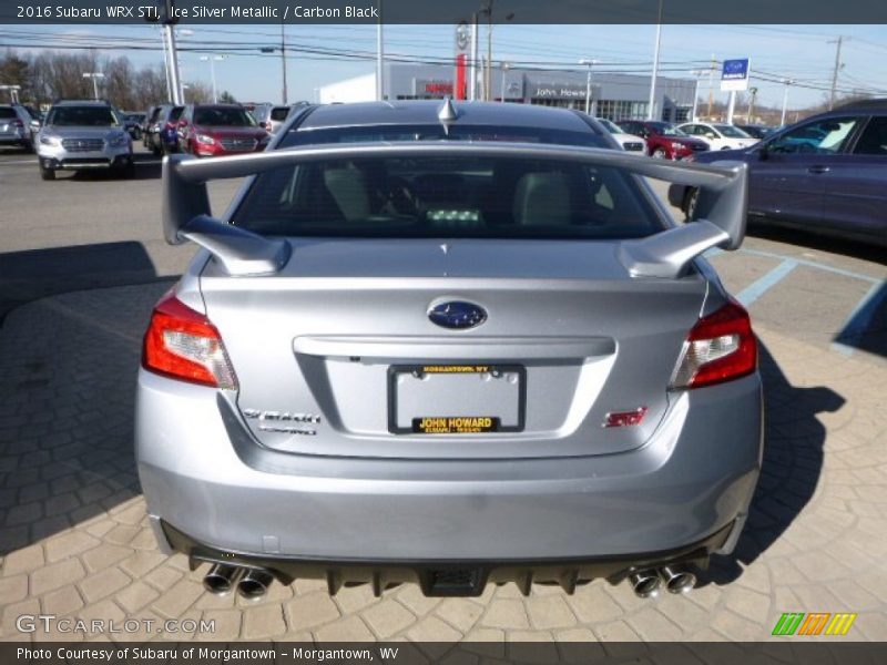 Ice Silver Metallic / Carbon Black 2016 Subaru WRX STI