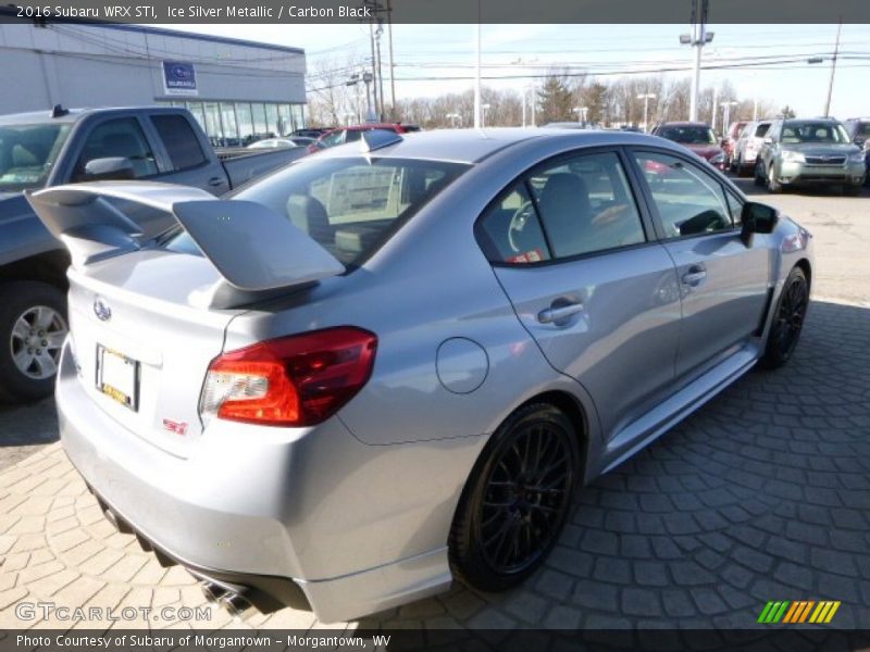 Ice Silver Metallic / Carbon Black 2016 Subaru WRX STI