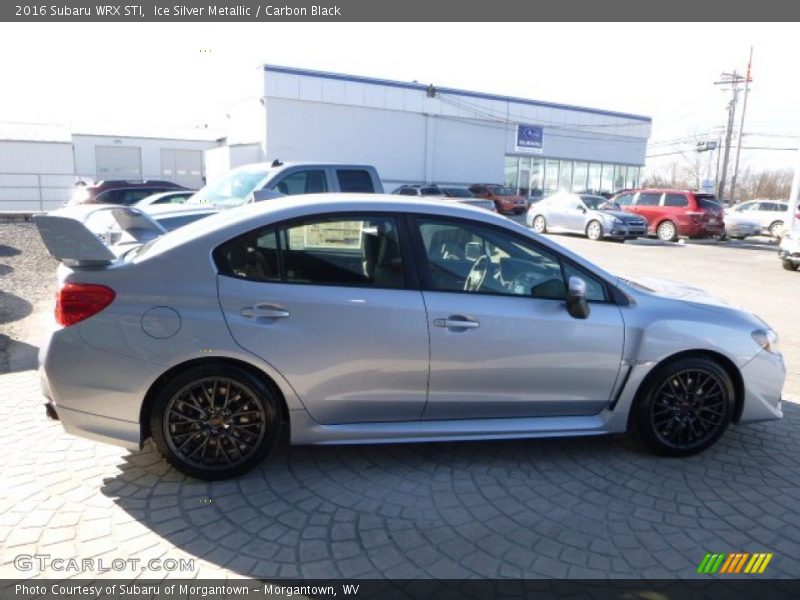 Ice Silver Metallic / Carbon Black 2016 Subaru WRX STI