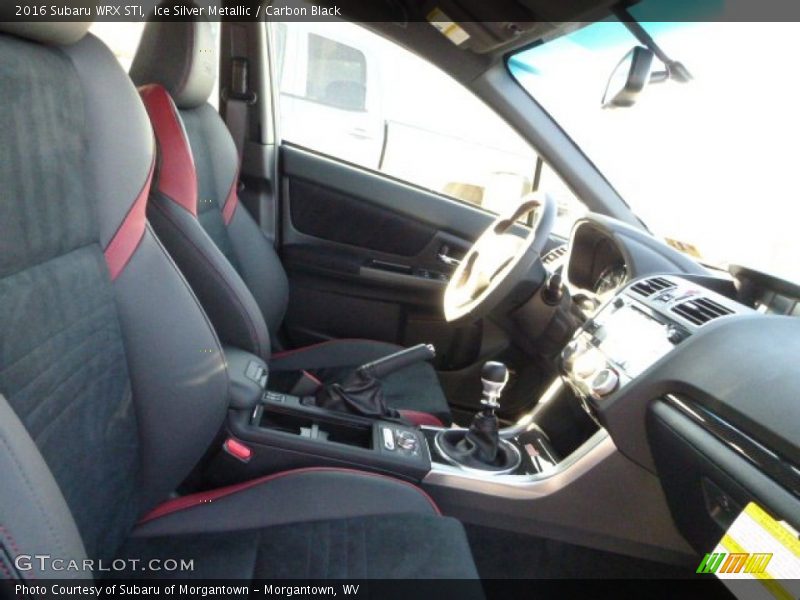 Ice Silver Metallic / Carbon Black 2016 Subaru WRX STI