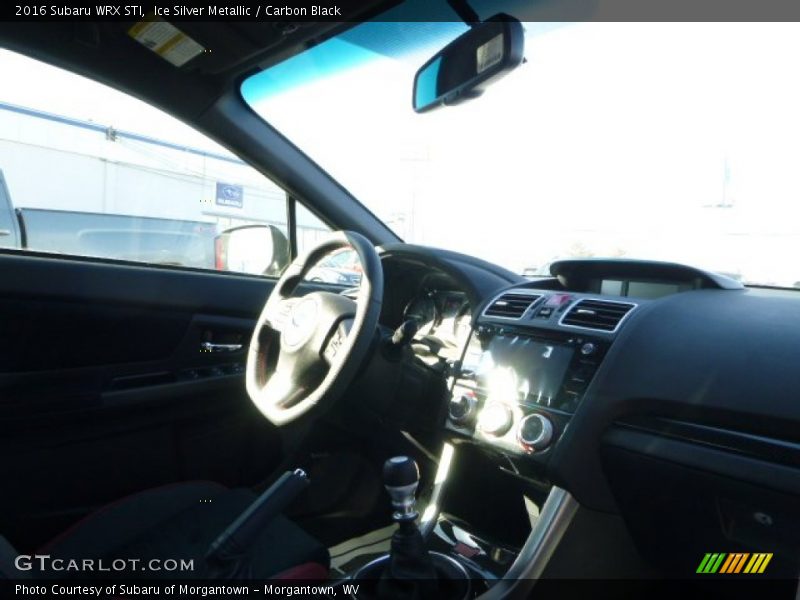 Ice Silver Metallic / Carbon Black 2016 Subaru WRX STI