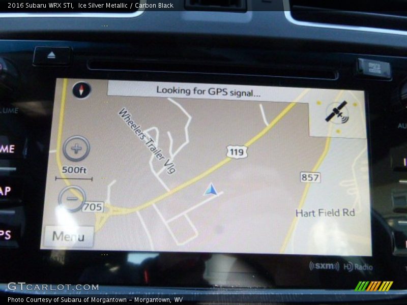 Ice Silver Metallic / Carbon Black 2016 Subaru WRX STI