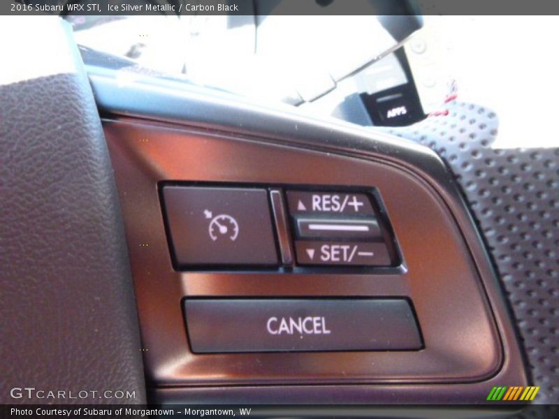 Ice Silver Metallic / Carbon Black 2016 Subaru WRX STI