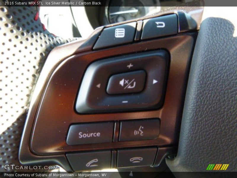 Ice Silver Metallic / Carbon Black 2016 Subaru WRX STI