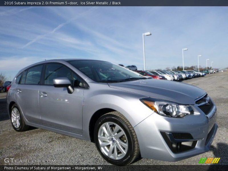 Ice Silver Metallic / Black 2016 Subaru Impreza 2.0i Premium 5-door