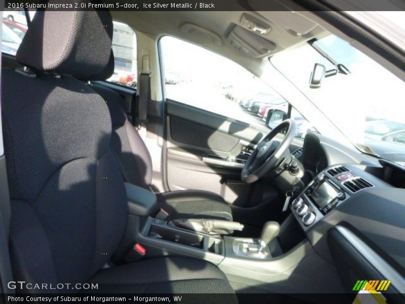 Ice Silver Metallic / Black 2016 Subaru Impreza 2.0i Premium 5-door