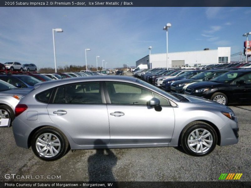Ice Silver Metallic / Black 2016 Subaru Impreza 2.0i Premium 5-door