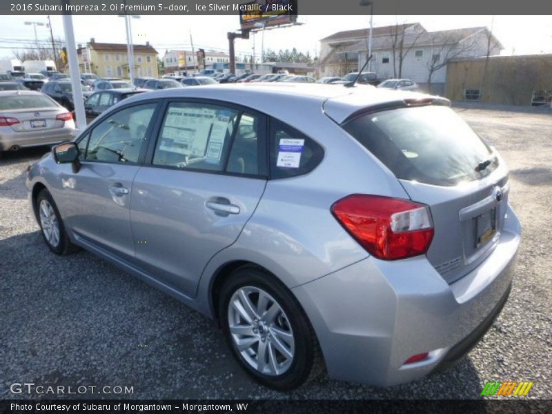 Ice Silver Metallic / Black 2016 Subaru Impreza 2.0i Premium 5-door