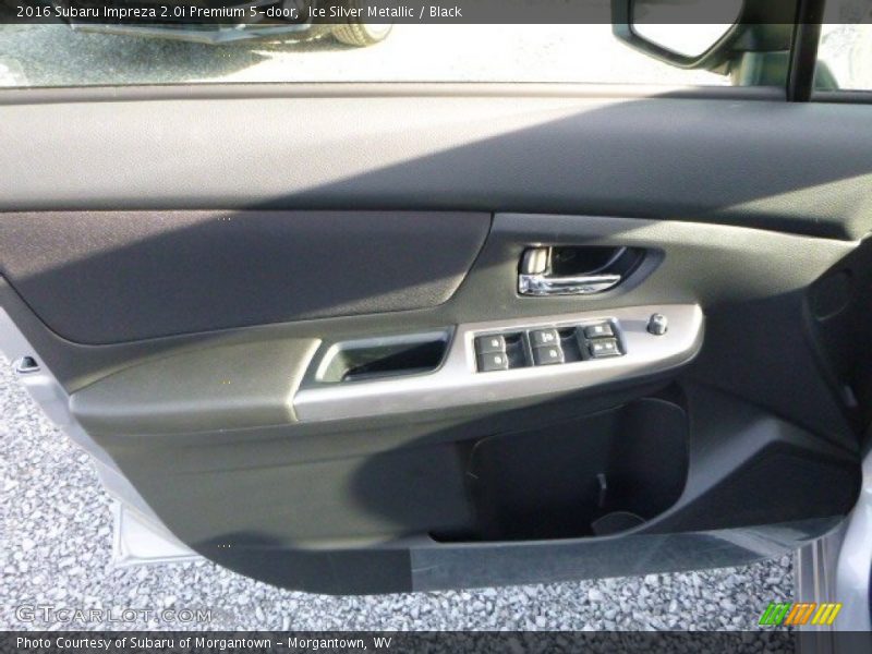 Ice Silver Metallic / Black 2016 Subaru Impreza 2.0i Premium 5-door